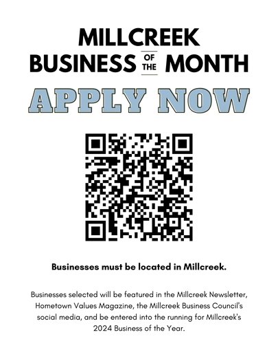 Business of the Month flier
