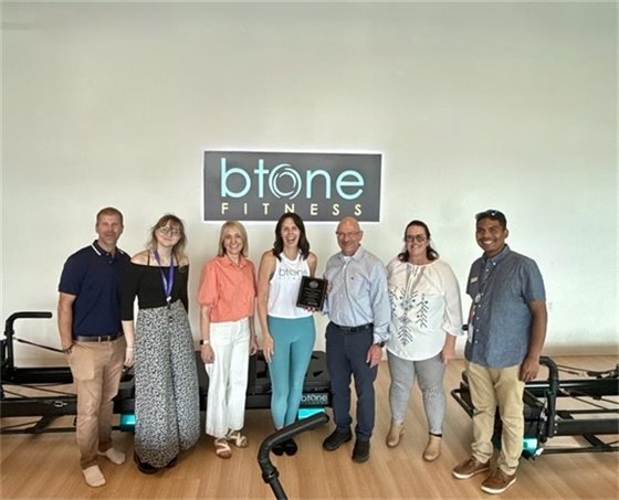 btone Fitness is October's Business of the Month! 