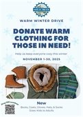 Help us keep everyone cozy and warm this winter! 