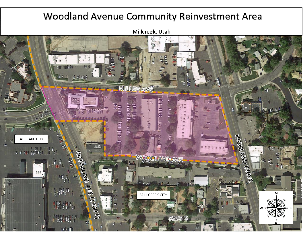 Woodland Ave CRA Map