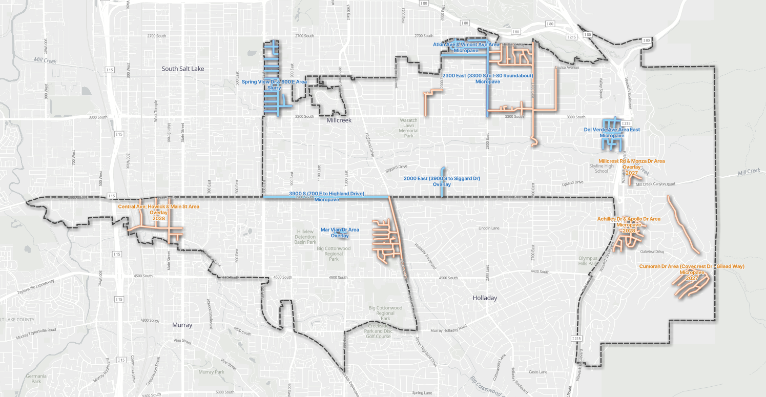 Pavement Preservation Map