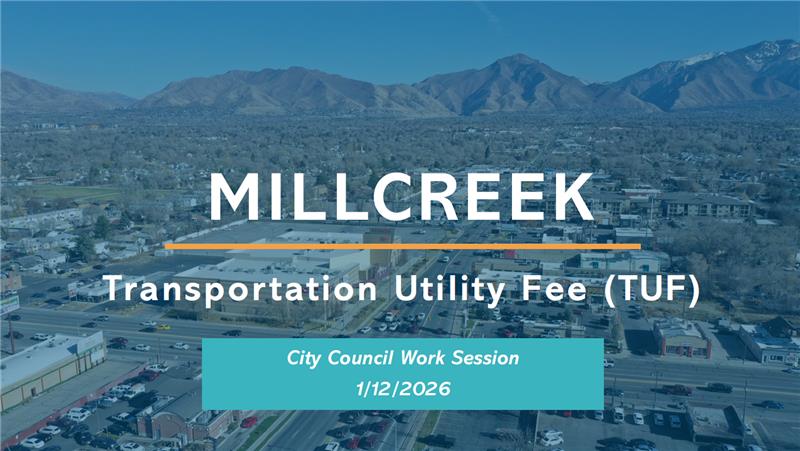 Introduction of Transportation Utility Fee Study